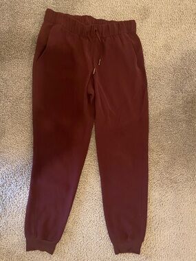 Lululemon Maroon Joggers